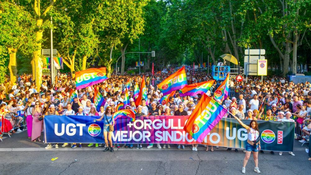 Fotografía del Orgullo UGT Madrid 2025